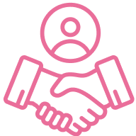 握手しているアイコン