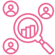 虫眼鏡のアイコン